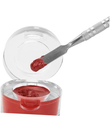 SMASOLO Palette de Maquillage Inox Portable avec Spatule pour M lange de Couleurs pour Pigments Fond de Teint et Vernis Ongles Compacte et L g re pour Usage Professionnel et Voyage - Buy Online on GoSupps.com