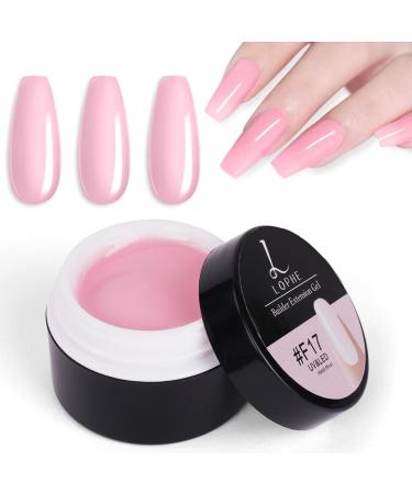 Lophe Advanced Gel for Gel Nails | 15ml UV Nail Extension & Modeling Gel | Nail Art Builder & Sealing Gel for Home & Salon Use - Buy Online on GoSupps.com