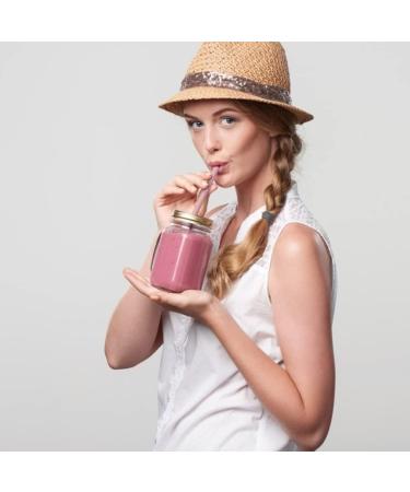 6 Pieces Reusable Silicone Straws Snap Straw-Openable Design Removable Easy Clean Food-Grade Random Color - Buy Online on GoSupps.com