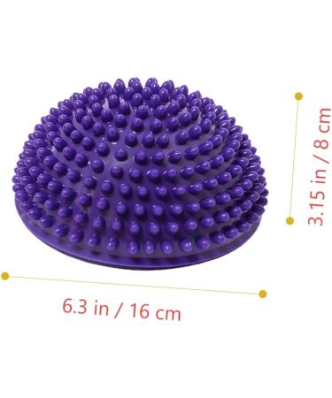 Tovinanna Durian Ball Yoga Massage Device - Neck & Body Massager | Creative Relaxing Massage Accessories - 16x16x8cm Purple - Buy Online on GoSupps.com