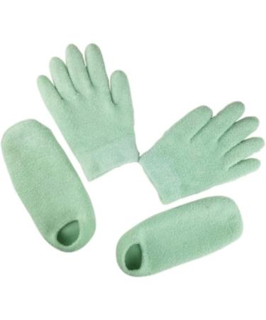 Healeved 2 Sets Booties for Shoes Covers Heel Socks for Dry Cracked Hands Exam Socks for Boots and Socks for Spa Treatment Valid Gel Spa Socks Hand Mask Frosted - Buy Online on GoSupps.com