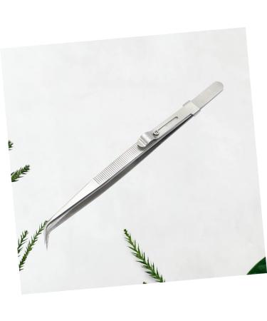 1Pc Set Laboratory Work Tweezers Diamond Tweezers Steel Tweezers Repair Tweezers Jewelry Tweezers Pointed High Precision Tweezers Cardmaking Tweezers Multifunctional Elbow Lengthen 16*1cm Picture 1 - Buy Online on GoSupps.com