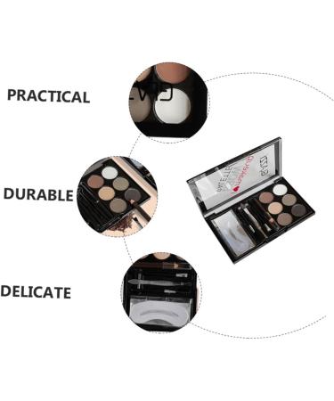 SOESFOUFU 1 Set Eyebrow Powder Set Eyebrow Beautify Makeup Tools Eyebrow Shaping Powder Abs - Buy Online on GoSupps.com