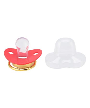 Baby Pacifier 6-18 Months | Heart Shape Rhinestones | BPA Free Silicone | Luxurious Gift (Red) - Buy Online on GoSupps.com