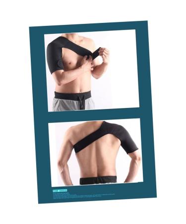 GLEAVI Adjustable Shoulder Immobilizer Brace - Rotator Cuff Support & Gear for Injury Recovery - Medium Black - Buy Online on GoSupps.com
