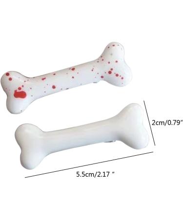 Plastic Bone Hair Clip Plastic Hairpins Cosplay Costume Decorative Hair Pin Hair Accessories Plastic Bone Hair Clip Hair Clip for Costume Bone Hair Clip Hair - Buy Online on GoSupps.com