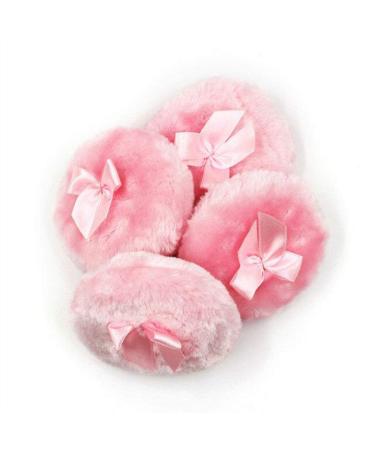 Frcolor 3Pcs Baby Body Puff - Soft Round Cosmetic Sponges for Foundation & Cream | Washable Makeup Applicators with Bow Handle - Buy Online on GoSupps.com