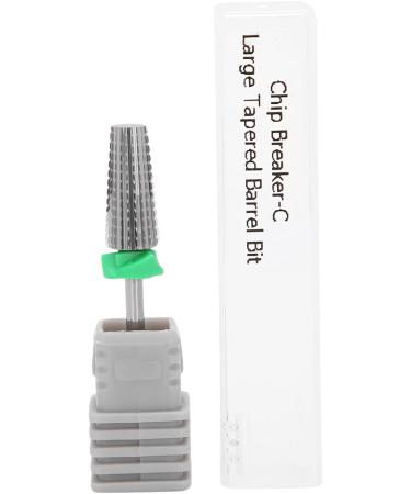 YAOGOHUA Flat Head Nail Drill Bits Tungsten Steel Nail Polishing Grinding Head Manicure Tool (Flat head C) - Buy Online on GoSupps.com