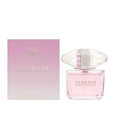 Versace Bright Crystal by Versace for Women 3.0 oz Eau de Toilette Spray Floral 3 Fl Oz (Pack of 1)