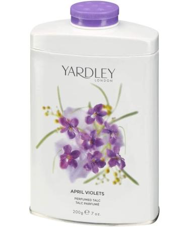 Yardley London April Violets Perfumed Talc 7 oz - FloralFresh - Pack of 1 - Buy Online on GoSupps.com