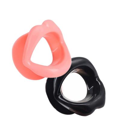 2 Pcs Functional Lip Exerciser Face Lift Slimmer Mouth Muscle Exerciser Tightener for Women