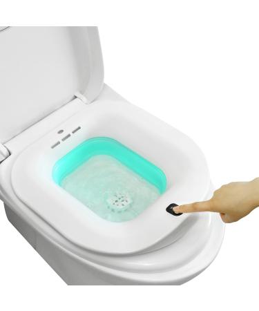 Electric Sitz Bath- Foldable Postpartum Care Basin,Sitz Bath Tub for Soothes and Cleanse Vagina & Anal, Hemorrhoids and Perineum Treatment,Suitable for Women, Maternity, Pregnant Women, Elderly