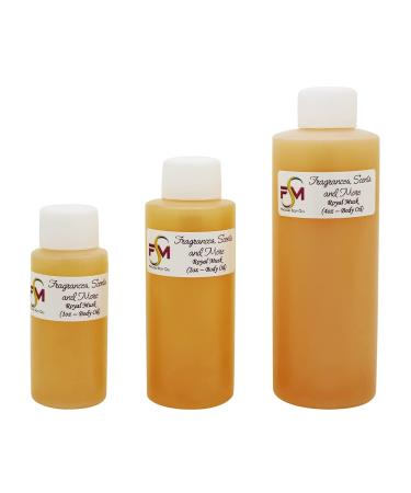Royal Musk Fragrance Oil - 3 Bottles 1 Fl Oz Glass Roll On (30ml) 1.01 Fl Oz (Pack of 3)