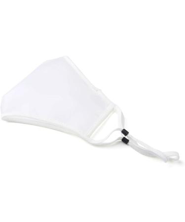 Transparent Reusable Clear Face Mask for Women - Full Face Protection for Hearing Impaired Communities - Washable White - Buy Online on GoSupps.com