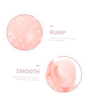 Frcolor Grip Trainer Ball - Finger Strengthening Tool for Stress Relief | Hand Joint Coach | TPR Grip Ring for All Ages - 12x12x7cm Pink - Buy Online on GoSupps.com