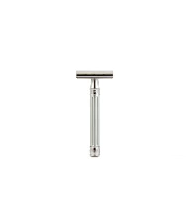 Edwin Jagger 3ONE6 Stainless Steel Silver DE Safety Razor