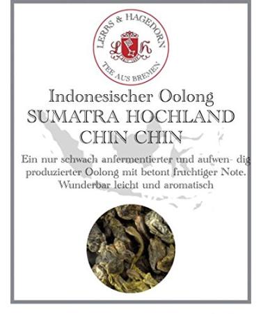 Lerbs & Hagedorn Oolong Sumatra Chin Chin Indonesian Tea 2 kg