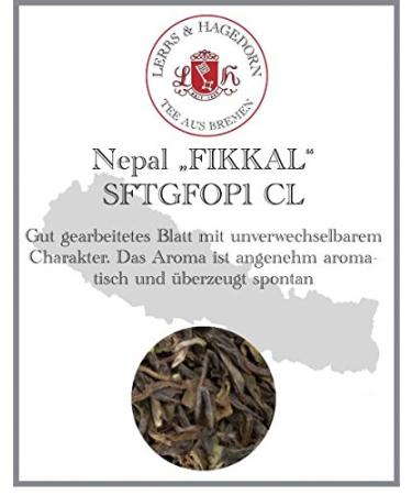 Lerbs & Hagedorn Lerbs & Hagedorn Nepal First Flush Second FlushTGFOP1 CL Type Fikkal | Fresh floral fruity 2 kg approx. (162 l)