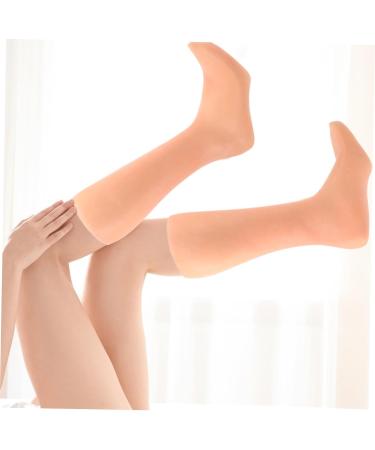 POPETPOP 1 Pair Moisturizing Foot Cover Cracked Heel Foot Care Moisturizing Socks Lotion Moisturizing Long Socks for Adult Spa Moisturizing Long Socks Ordinary Boots Elastic Stockings Sebs - Buy Online on GoSupps.com