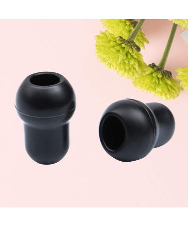 10 Soft Sealing Earbuds - Replacement Black Silicone Ear Tips for Universal Ear Plugs | International Shipping - Buy Online on GoSupps.com