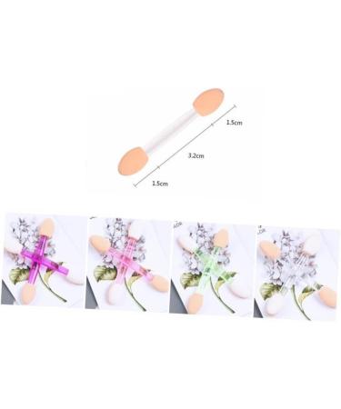 DRESSOOS 30pcs Eyeshadow Brush Eye Shadow Sponge Eyeshadow for Beginner Makeup White - Buy Online on GoSupps.com