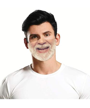 Amyglin Funny 3D Motif Bandanas | Washable Reusable Mouth-Nose Protection | Breathable Dustproof Neck Gaiter (One Size A045) - Buy Online on GoSupps.com