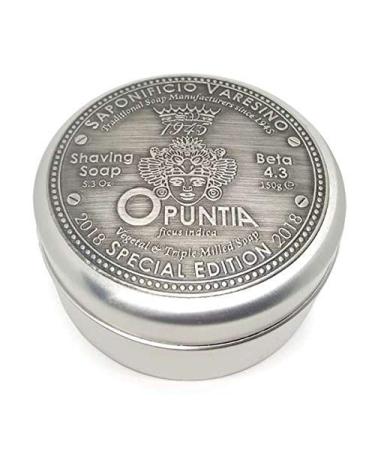 Saponificio Varesino Opuntia Special Edition Hard Shaving Soap 150g Puck in Limited Edition Aluminium Tin