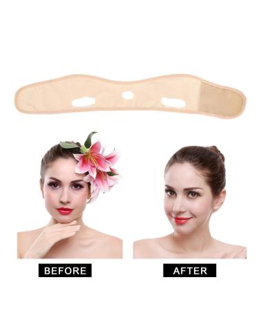 V-Line Mask Face Lift Band | Double Chin Strap for Facial Slimming & Skin Care | Firming Wrap for Weight Loss - Buy Online on GoSupps.com