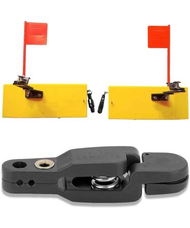 Dioche Snap Release Clip - Premium Outrigger Clip for Weight Planer Boards & Downriggers - Black - Buy Online on GoSupps.com