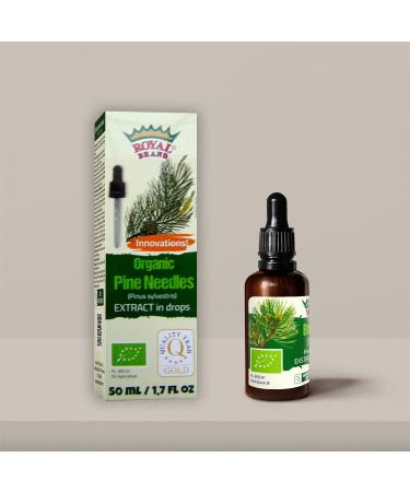 Organic Pine Needles/Organic Pine Buds/Extract/Tincture / 50 ml/1.7 FL OZ