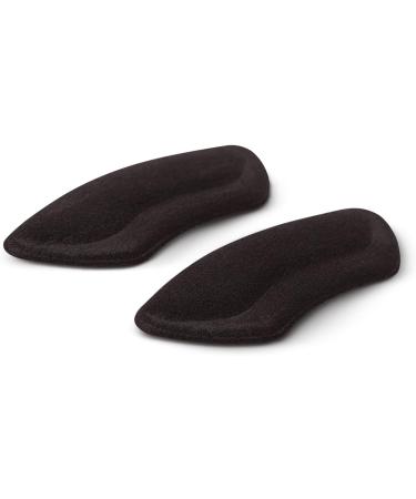 FLEXZENSE Comfort Grips - Prevent Heel Blisters from Shoe Lining - 1 Pair (Obsidian Black) - Buy Online on GoSupps.com