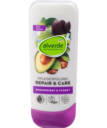 Alverde Repair Organic Conditioner repairs damaged hair 200 ml