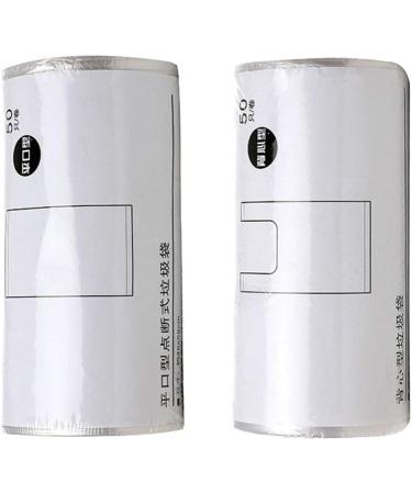 50Pcs/Roll Trash Bags Garbage Waste Trash Rubbish Pouch Home Office Kitchen Plastic Bags - Buy Online on GoSupps.com