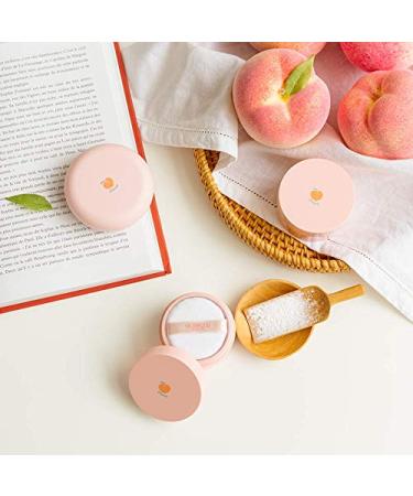 Skin Food Peach Cotton Multi-Finish Powder 15g | Korean Peach Extract Calamine Sebum Control for Greasy Skin - Buy Online on GoSupps.com