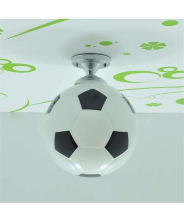 Buy Barykep Children's Room Lamp Football Black & White LED Light for Boys & Girls | Cartoon Design for Youth Rooms - Buy Online on GoSupps.com