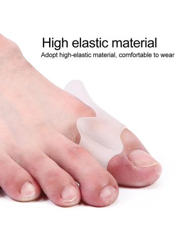 Silicone Bunion Corrector & Toe Spreader - Comfort & Pain Relief for Overlapping Toes | High Elasticity Small Toe Pillow - Buy Online on GoSupps.com