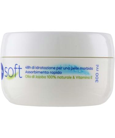 Beiersdorf NIVEA Soft multifunctional cream 1 x 300 ml moisturizing and refreshing cream for face body and hands quickly absorbed enriched with vitamin E and jojoba oil - Buy Online on GoSupps.com