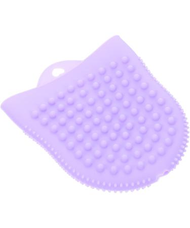 Cleaning Brush 3pcs Brush Blackhead Exfoliating Scrubber Massager Silicone Care Skin Dry Tool Pad Cleaning Purple Scrubber Facial Cradle Delicate Violet Cleanser Handheld Sensitive (Size : 11.8X10 11.8X10CMx4pcs - Buy Online on GoSupps.com