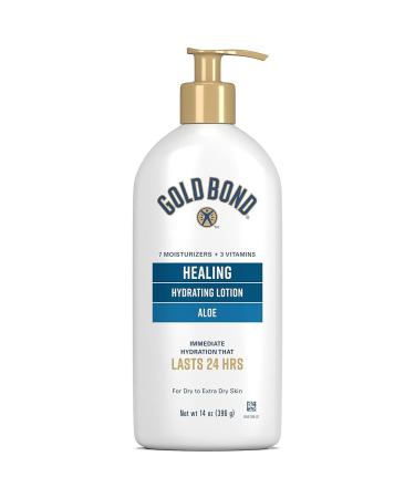 Chattem Gold Bond Ultimate Healing Lotion with Aloe - 14 Oz | Best Moisturizer for Dry Skin - International Shipping Available - Buy Online on GoSupps.com