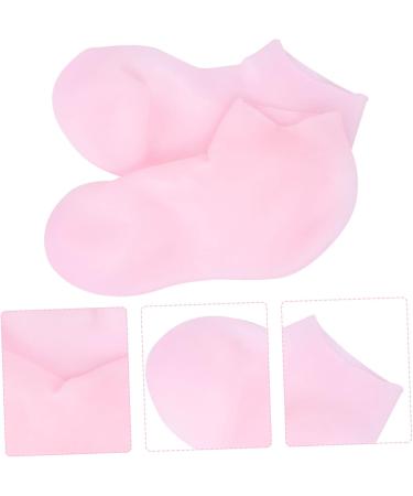 minkissy 1 Pair Protective Socks Women Socks Anti Dry Sock Heel Socks Heel Boots Exfoliating Dry Feet Socks Sock for Rough Skin Sock for Feet Cracked Nursing Socks Pink Miss Elasticity Sebs - Buy Online on GoSupps.com