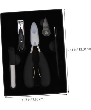 POPETPOP 1 Nail Trimming Set Stainless Steel Major Miss Suite 13X7.8cm Black - Buy Online on GoSupps.com