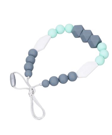 Teething Necklace Silicone Safe Comfortable Colorful Infant Teething Toy