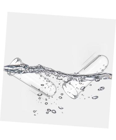 Minkissy Disposable Toothbrush for Babies - 20-Sentence Fingerbrush & Travel Mouth Cleaning Tools (1 Pack Transparent) - Buy Online on GoSupps.com