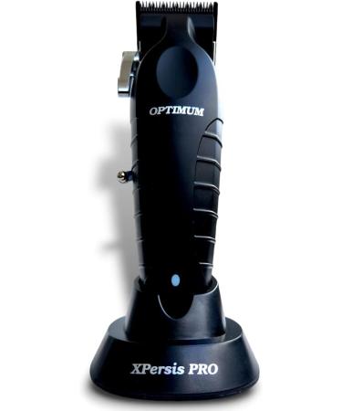 PRO Optimum DLC Taper Blade Black Cordless Hair Clipper & Electric Razor Foil Shaver - Professional Men's Grooming Tools for Barbers | International Shipping Available - Buy Online on GoSupps.com