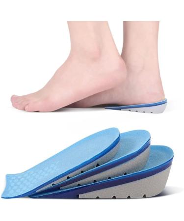 Height Increase Insole Gel Heel Cushion - 1.5 cm Lift for Leg Length Discrepancy Heel Pain & Sports Injuries | Women's Boots & Trainers - Buy Online on GoSupps.com