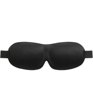 Stretchy Eye Blindfold for Travel and Sleep | Fastener Tape | Pain-Free Black - Buy Online on GoSupps.com