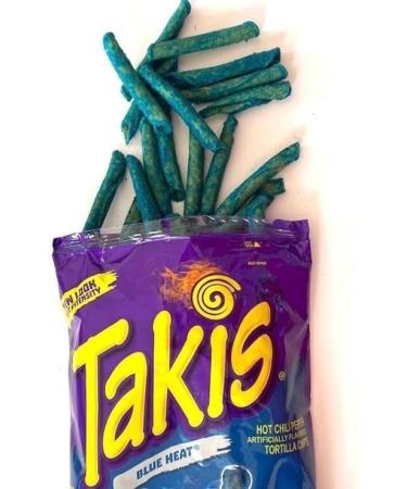Takis Blue Heat Limited Edition 3.25oz + American Cheetos Crunchy Flamin Hot 3.5oz - LIMITED EDITION - Value Pack - Buy Online on GoSupps.com