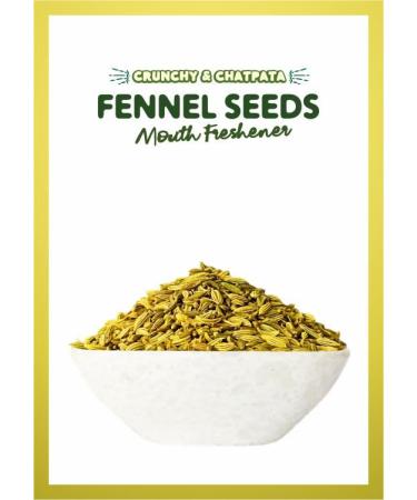 NAMO-ROASTED FENNEL SEEDS MOUTH FRESHENER (200 GM / 7.05 OZ) | DOUBLE ROASTED SALTY AND CRUNCHY MOUTH FRESHENER | 100% NATURAL HEALTHY AND PURE - Buy Online on GoSupps.com
