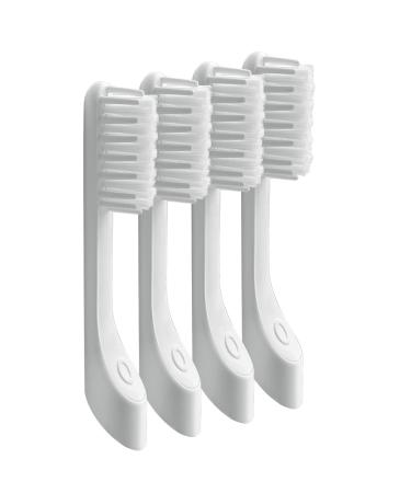 JUPSDDTH Electric Toothbrush Replacement Heads for Quip Toothbrush 4-Pack Toothbrush Replacement Heads (White)