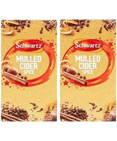 Schwartz Christmas Mulled Cider Spice 2 Pack (12 Sachets) - Buy Online on GoSupps.com